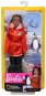 Barbie National Geographic Karrier baba pingvinnel - Játékbaba