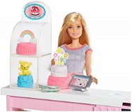 Barbie Cukráreň herná sada - Bábika