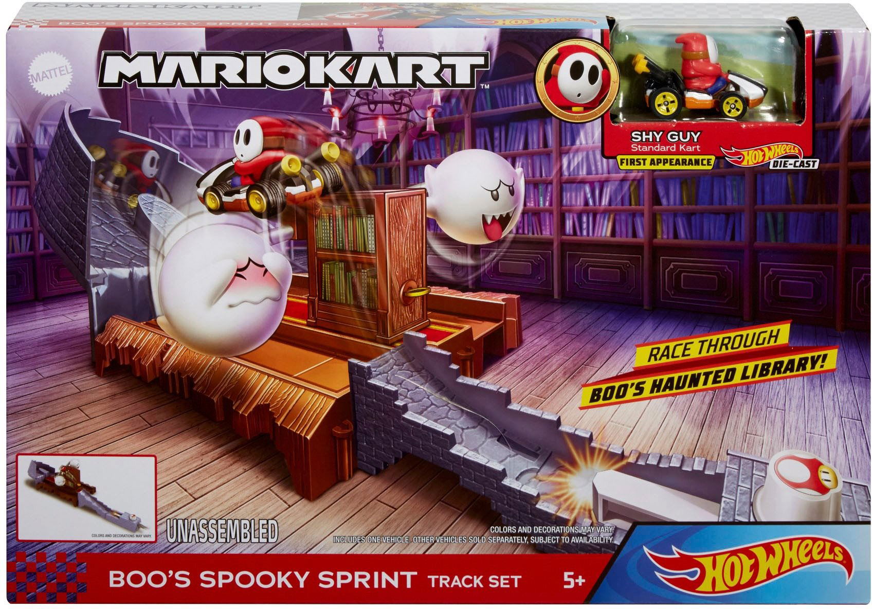 Boo's spooky sprint online track set