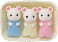Sylvanian Families Baby Marshmallow Mouse Triplets - Figures