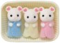 Sylvanian Families Baby Marshmallow myšky trojčata - Figurky