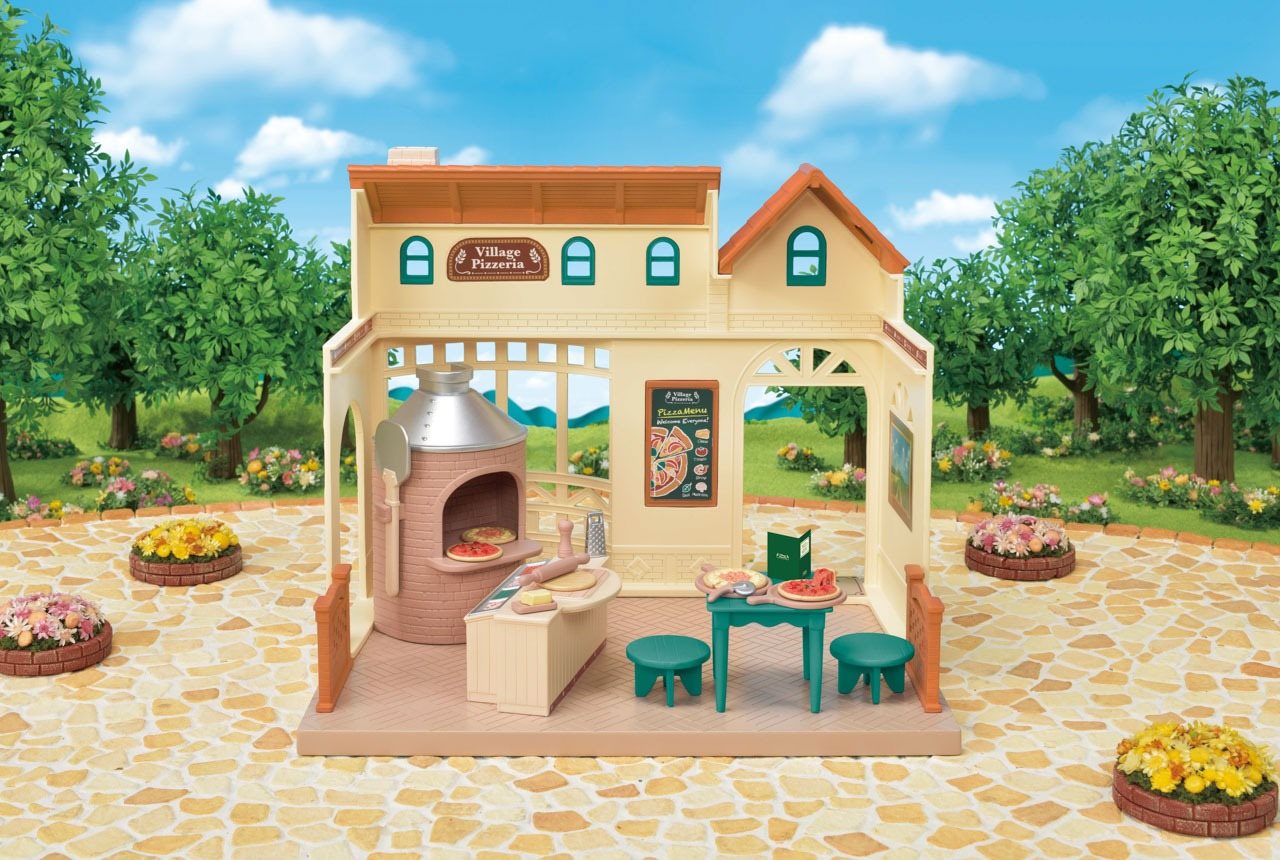 Sylvanian families sales village pizzeria