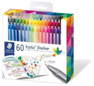 Staedtler Triplus - Set of 60 - Fineliner Pens