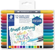 Staedtler Brush letter Duo – súprava 12 ks - Fixky