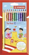 Stabilo Trio Thick Coloured Pencils 12pcs - Coloured Pencils
