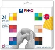 Fimo Soft Colour Pack süthető gyurma készlet - 24 szín, Basic Colours - Gyurma