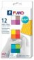 Fimo Soft Colour Pack süthető gyurma készlet - 12 szín, Brilliant Colours - Gyurma