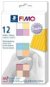 Fimo Soft Colour Pack süthető gyurma készlet - 12 szín, Pastel Colours - Gyurma