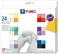 Fimo Effektset mit 24 Farben - Knete