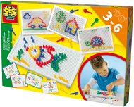 Mosaik für Kinder SES Steckmosaikspiel - Mozaika pro děti