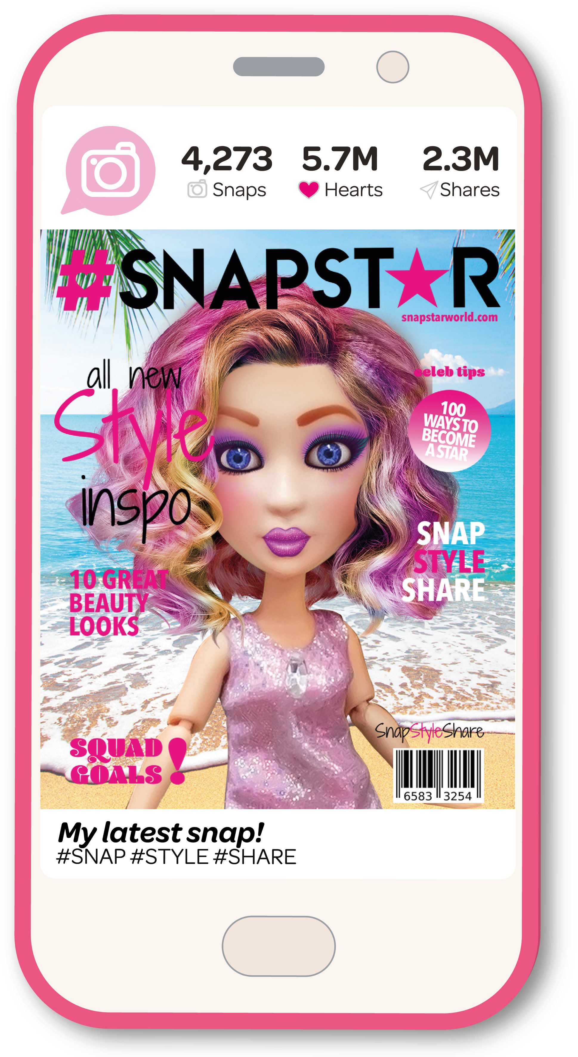 Snapstar doll dawn on sale