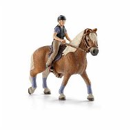 Schleich Rekreációs lovas lóval - Figura