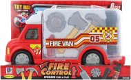 Fire Engine, Battery-operated, with Accessories - Game Set