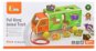 Wooden Tractor Truck with Animals - Push and Pull Toy