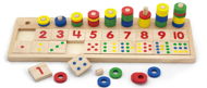 Viga Wooden Count & Match Numbers Set - Children's Maths Learning Toy - Educational Toy