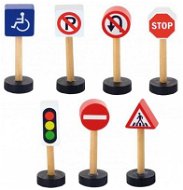 Drevené dopravné značky - Rozšírenie pre autá, vlaky, modely