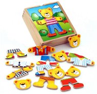 Viga Toys öltöztető játék - maci - Kreatív játék