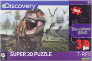 Puzzle T-Rex 100 Puzzleteile 3D - Puzzle
