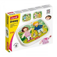 Quercetti Dressy Baby magnetic dress-up puzzle - mágneses puzzle - Kreatív szett
