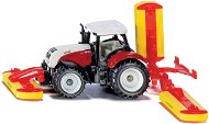 SIKU Blister – Steyr traktor kaszálóval - Fém makett
