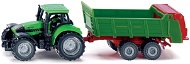 Metall-Modell Siku Blister –  Traktor mit Universalanhänger - Kovový model