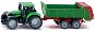 Siku Blister – Traktor s univerzální vlečkou - Kovový model
