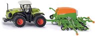 Siku Farmer - Traktor so sejacím prívesom - Kovový model