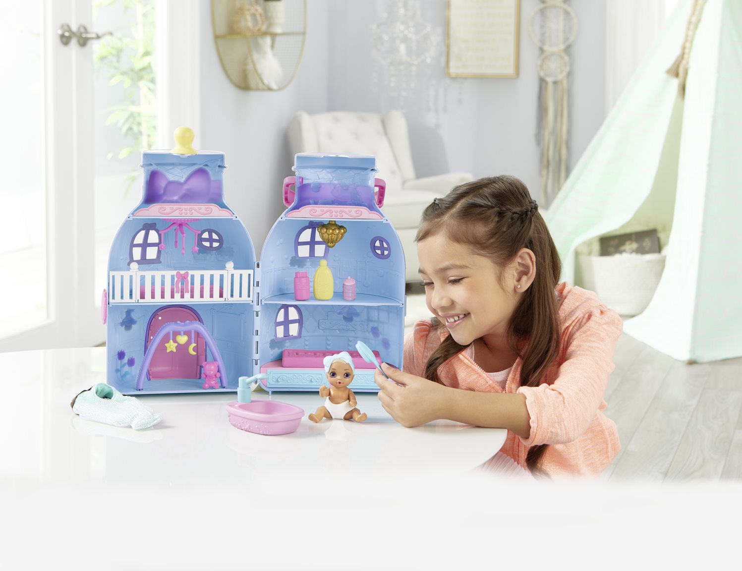 Baby bottle house online