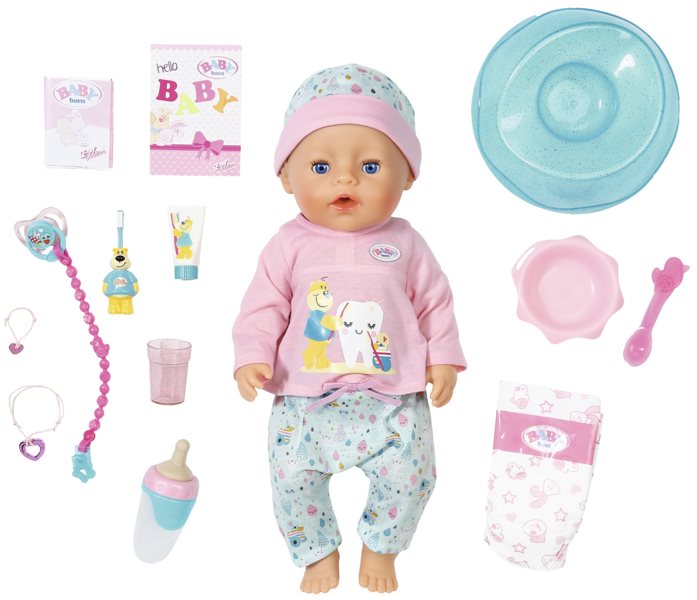 Bewertungen BABY born Bath Soft Touch Baby mit Zubehor fur die Zahnreinigung Alza