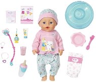 BABY born Bath Soft Touch Baby mit Zubehör für die Zahnreinigung - Puppe