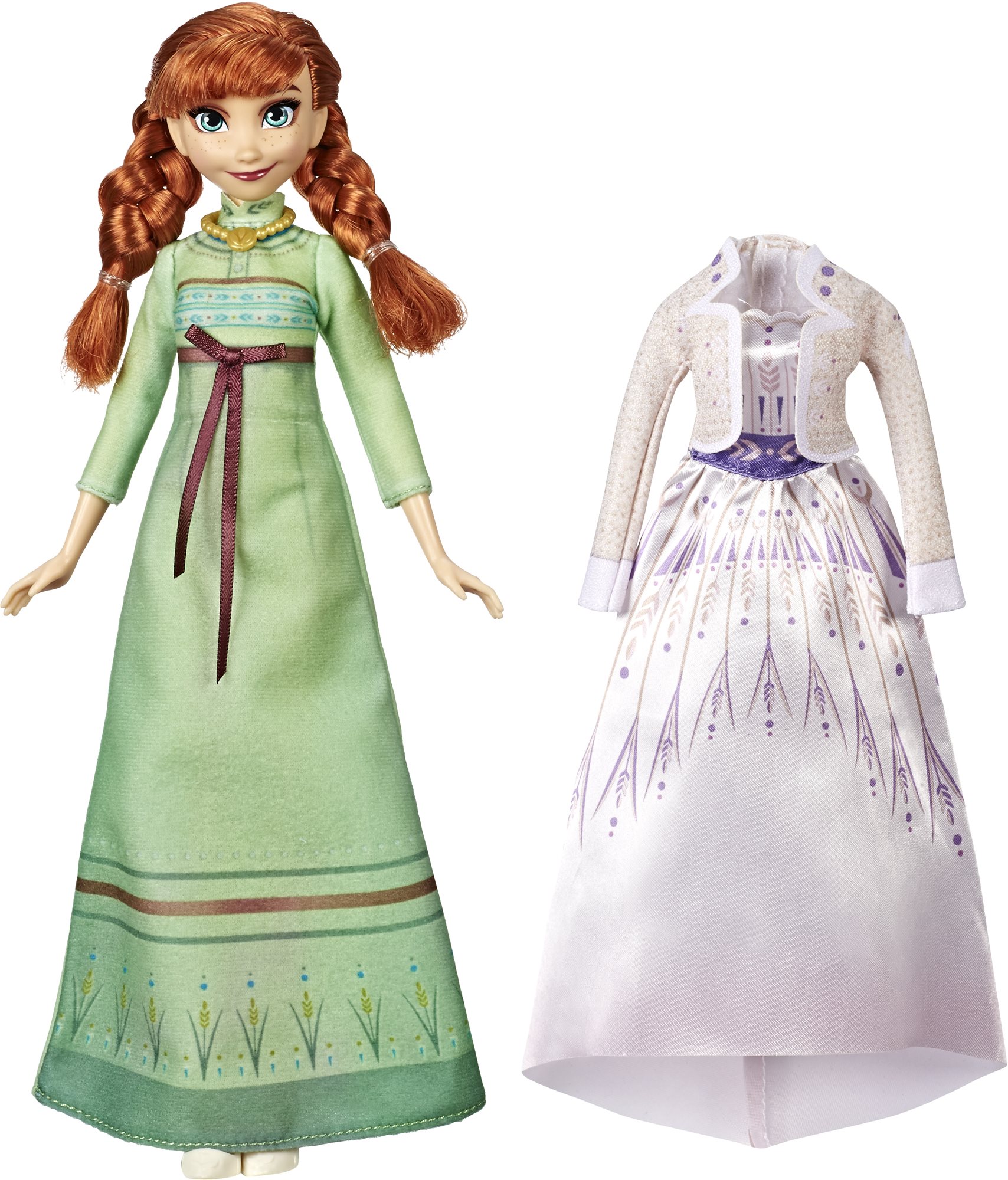 Hasbro Frozen Figur Anna – Ca. 8 Cm, Mit Snap-In Accessoires, Für Kinder Ab 4 Jahren