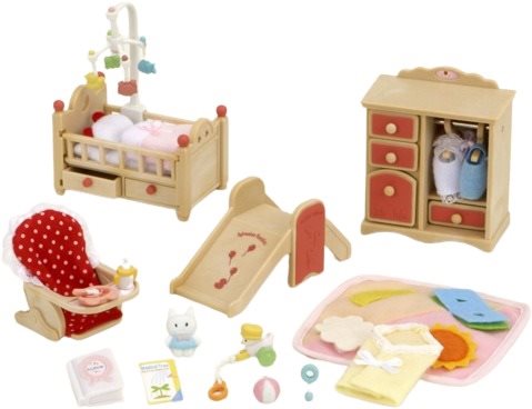 Sylvanian families 2025 baby nursery set