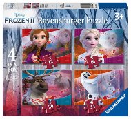 Ravensburgser 030194 Disney Ľadové kráľovstvo 2 4 v 1 - Puzzle