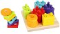 Cubika 13814 Sorting Shapes III - Wooden Toy