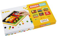 Cubika 14903 Pixel IV Car - Wooden Blocks