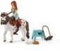 Figure and Accessory Set Schleich Horse Club Mia and Spotty 42518 - Set figurek a příslušenství
