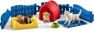 Figure and Accessory Set Schleich 42480 Puppy Room - Set figurek a příslušenství