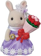 Sylvanian Families Mesto – králik s kvetinovými darmi - Herná sada