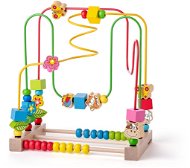 Motor Activity Maze Woody Motor Labyrinth with Counter and Animals - Motorický labyrint