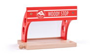 Woody Train Station - Rail Set Accessory