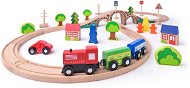 Woody Figure-Eight with Train, 40 Parts - Train Set