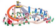 Woody Train with Slide and Crane - Train Set