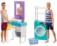 Barbie Ken bútorokkal - Játékbaba