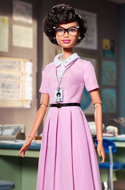 Barbie katherine johnson doll online