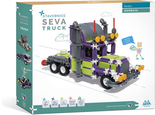 SEVA KÖZLEKEDÉS – Truck - Építőjáték - Fő fotó