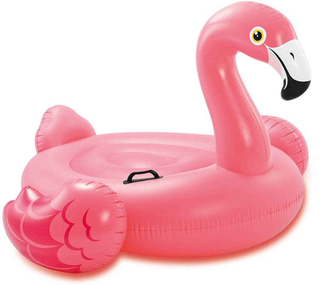 Felfújható matrac flamingó, kicsi 147 x 140 x 94 cm