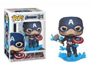 Funko POP! Marvel - Captain America (Bobble-head) - Figura