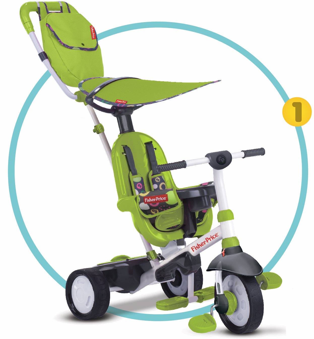 Fisher price tricycle 2024 3 in 1