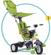 Smart Trike Charisma zelená 3v1 - Pedálos tricikli