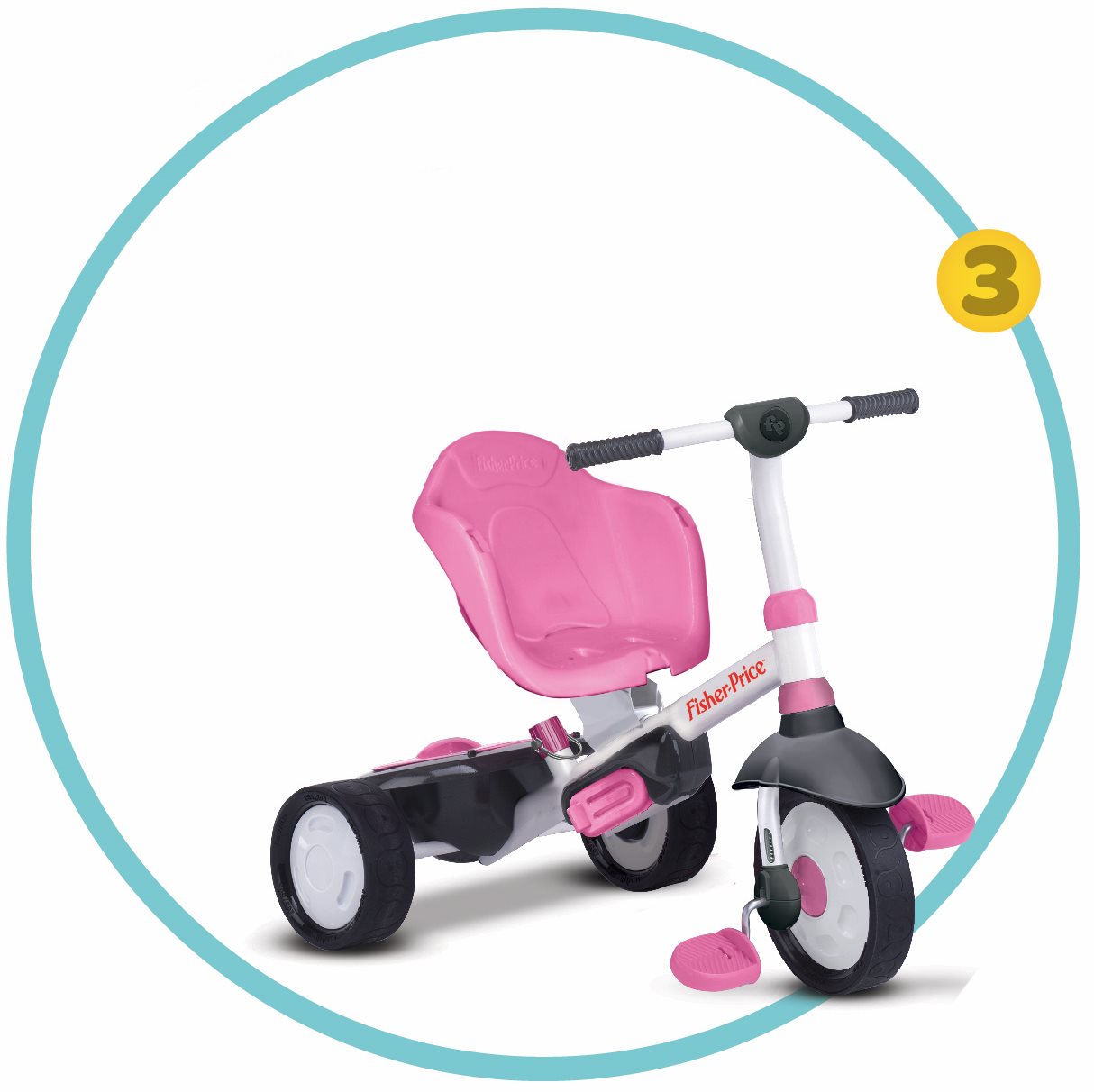 Fisher price store trike pink